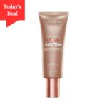 L'Oreal Paris Makeup True Match Lumi Glotion, Natural Glow Enhancer, Illuminator Highlighter, Bronzing Drops For a Sun-Kissed Glow, 903 Medium